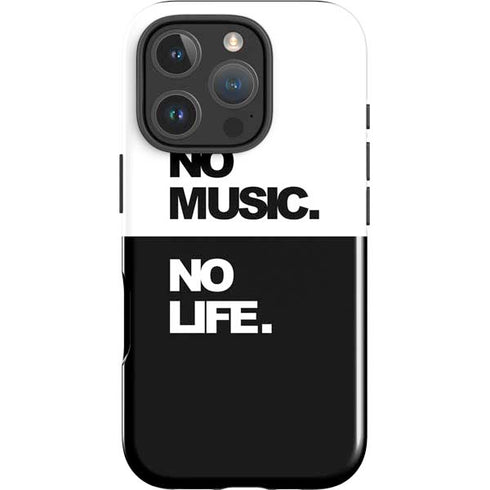 No Music No Life iPhone 16 Pro Impact Case